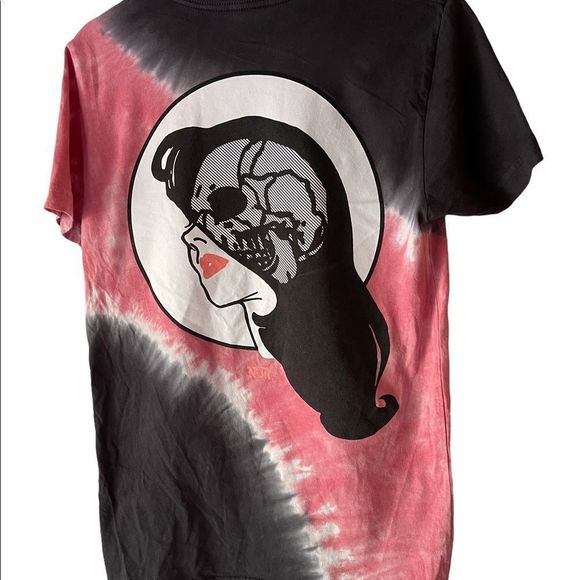 Never Made Half Face Tie-Dye Tee - Picture 4 of 6